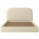 Ver imagem 7 de Cama Casal Flutuante com Cabeceira 140cm Aura W01 Linho Bege - Lyam Decor