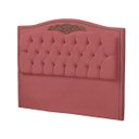 Ver imagem 1 de Cabeceira Casal Estofada para Cama Box Maitê Veludo Ateliê do Conforto Cabeceira Casal Estofada Cama
