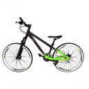 Ver imagem 2 de Bicicleta Aro 26 Vikingx Tuff X44 Preto-verde 21v Alumínio Freio a Disco Aros Vmaxx Brancos