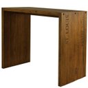 Ver imagem 1 de Balcão para Cozinha Flauer com Gravura Madeira Maciça Rustic Brown - Gran Belo