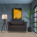 Ver imagem 7 de Sofá 2 Lugares Decorativo Sala de Estar 1,20M Pés Palito Lubbock Couro Marrom - Gran Belo