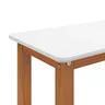 Mesa de Apoio Branco com Amêndoa Supreme Tebarrot Móveis - 5