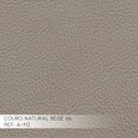 Ver imagem 4 de Sofá 03 Lugares Sala de Estar Recepção 240cm Bipartido Brad Couro Bege G58 - Gran Belo