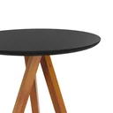Ver imagem 5 de Mesa Lateral Preto com Amêndoa Classic Tebarrot Móveis