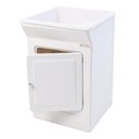 Ver imagem 4 de Tanque de Lavanderia em Fibra 40l para Torneira de Bancada Cor:branco