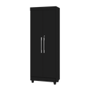 Ver imagem 1 de Armário Multiuso Organizador Sapateira Texas 1,80 C Chave Preto J&A Móveis