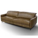 Ver imagem 1 de Sofá Murphy 2 Lugares com Braço Couro Capuccino 234cm - 68373