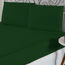 Ver imagem 1 de Jogo de Lençol Queen Malha 100% Algodão 3 Peças Dona Zeze Nobre Verde Bandeira