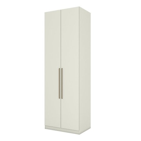 Guarda Roupa Roupeiro Módulo 02 Portas Seletto MC08 Areia Henn