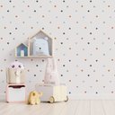 Ver imagem 2 de Papel de Parede Flocos Coloridos