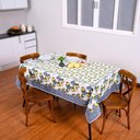 Ver imagem 1 de Toalha de Mesa Estampada Allegra 1 Peça 4 Lugares 100% Poliéster - Limão