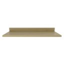 Ver imagem 3 de Tampo para Balcão 120cm TM1326 MDF Grazi Bege/Carvalho Tropical