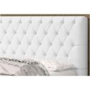 Ver imagem 2 de Cabeceira Casal Queen 160 Cm Para Cama Box Lady Napa Branco - SA Móveis