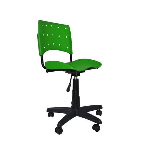Cadeira Giratoria Ergoplax Secretaria - Verde