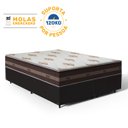 Ver imagem 2 de Cama Box Queen com Colchão de Molas Anjos Classic Superlastic 158 Cm