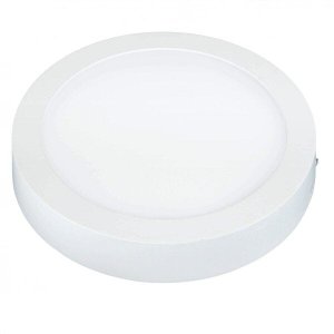 Plafon LED Redondo de Sobrepor Lux Bivolt Taschibra 18W