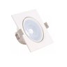 Spot LED 5W Redondo de Embutir Branco Quente Gesso Sanca - 1