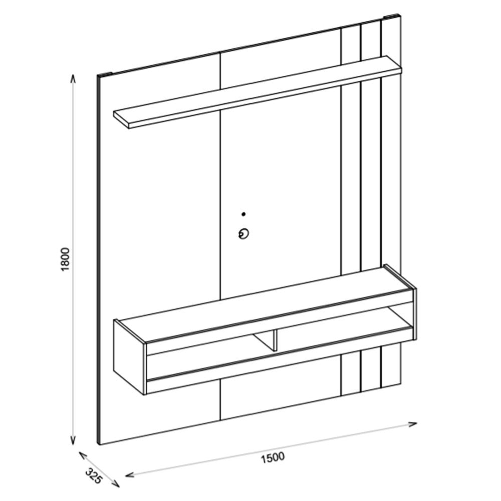 Painel para TV até 55 Polegadas Norton 1.5 - 5