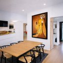 Ver imagem 5 de Quadro Canvas The Best Paintings Klimt 70x50cm Mold Preta