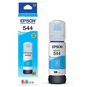 Tinta T544 544 Ciano Epson Original 120 L3150 / L3110 / L3210 / L3250 / L5190 - Refil