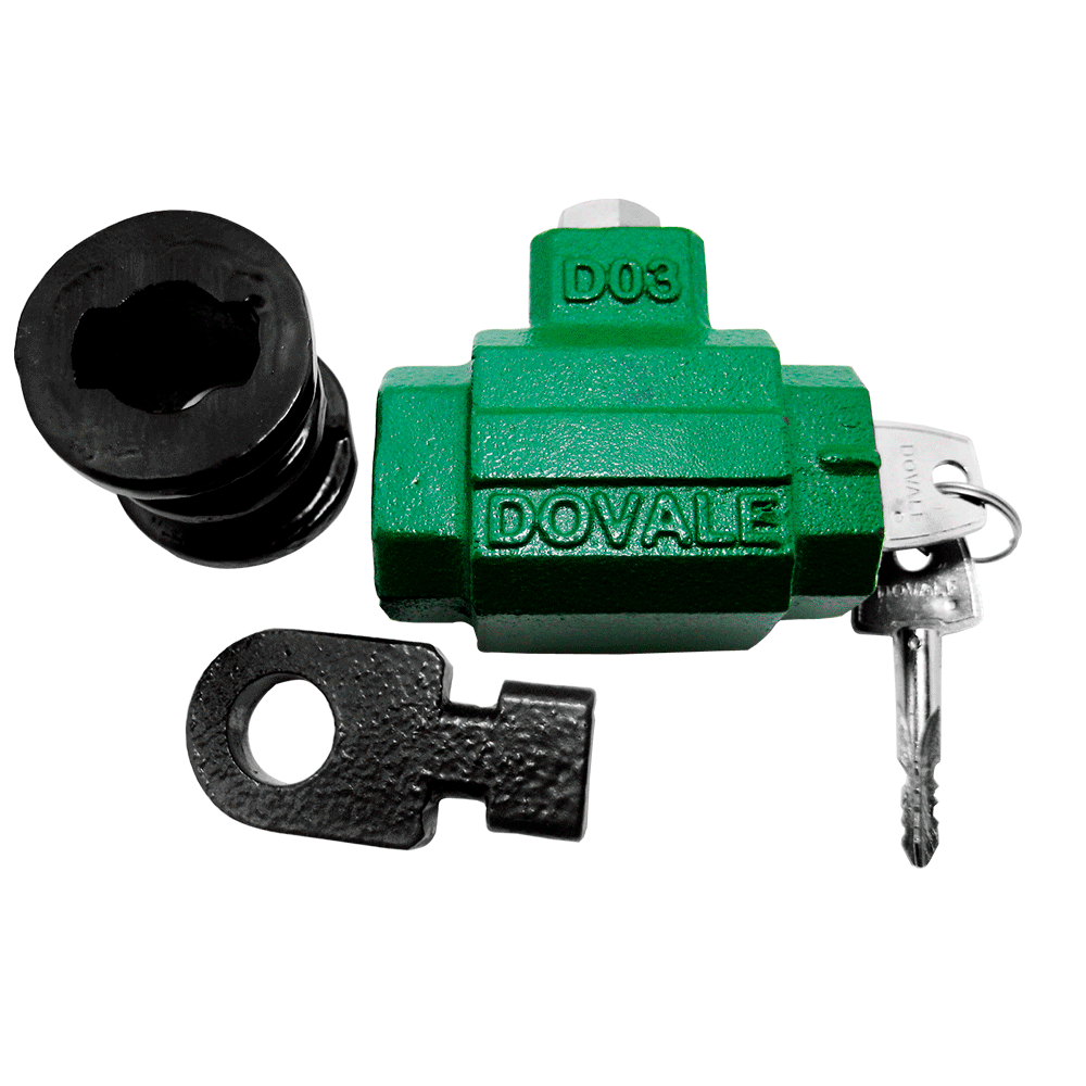 Cadeado para Porta de Aço Dovale King 3 - 17500