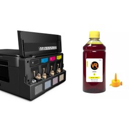 Kit 2 Litros Tinta Epson Impressora L355 L365 L375 L395 VR - 5