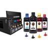 Kit 2 Litros Tinta Epson Impressora L355 L365 L375 L395 VR - 1