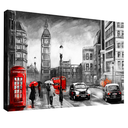 Ver imagem 1 de Quadro Decorativo Londres Estilo Pintura