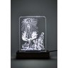 Luminária Nossa Senhora de Fátima com Led Branco - 3
