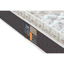 Ver imagem 2 de Cama Box Baú C-auxiliar Solteiro: Colchão Molas Castor Pocket Class Híbrido + Base Crc Courano