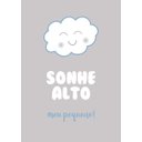 Ver imagem 3 de Kit Três Quadros Sonhe Alto, Balão e Elefante Azul e Cinza