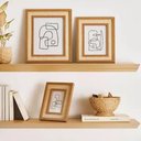 Ver imagem 5 de Porta-retrato em Mdf com Rattan Natural Marrom 15x20cm Mart