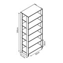 Ver imagem 3 de Smart Closet Yes Com 12 Prateleiras Nova Mobile Montana