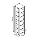 Ver imagem 2 de Smart Closet Yes Com 12 Prateleiras Nova Mobile Montana