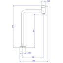 Ver imagem 4 de Torneira de Mesa para Lavatório Bica Alta de 90 Graus Linha Link Deca - 1199clnk