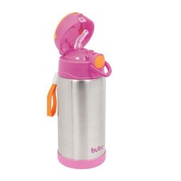 Garrafa térmica Buba 400ml - Rosa - 1