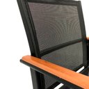 Ver imagem 3 de Jogo de Mesa Jardim Piscina 4 Cadeiras Alumínio + Ombrelone