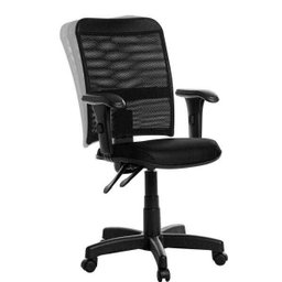 Cadeira de Escritório Ergonômica Tela com Braços Rce - 1