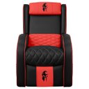 Ver imagem 3 de Poltrona Gamer Troia Streammer Reclinável Luxo Resistente até 150kg:corino Preto/vermelho