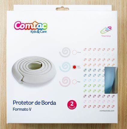 Protetor de borda formato V Comtac Kids - Azul - 3