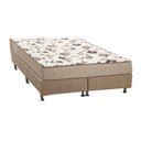 Ver imagem 1 de Cama Box Queen: Colchão Espuma Ortobom D28 Physical Mega Resistente + Base CRC Suede Clean(158x198)