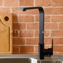 Ver imagem 2 de Torneira para cozinha gourmet Misturador Monocomando Tapajós Pingoo.casa - Preto