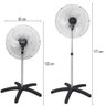 Ventilador Oscilante de Coluna 60cm Vitalex 220V Ou 110V - 110V - 2