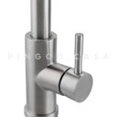 Ver imagem 3 de Torneira para cozinha Gourmet Misturador Monocomando Extensível em Aço inox Escovado Gurupi - Cinza