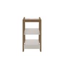 Ver imagem 3 de Mesa Lateral Loft Líder Design - Off White/natture