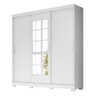 Guarda-Roupa Ilhéus Moval com Espelho - Branco - 2