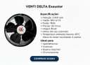 Ver imagem 3 de Exaustor Venti-delta 19cm 3400rpm Bivolt Linha Pesada