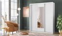 Ver imagem 1 de GUARDA ROUPA CASAL VERO 3 PORTAS BRANCO - DEMÓBILE