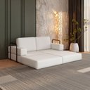 Ver imagem 3 de Sofá Cama À Vácuo 2 Lugares Linha Modular Flip Magic