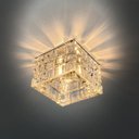 Ver imagem 6 de 3 Spot Embutir Cristal K9 Base Espelhada Quadrado Corredor Bet08
